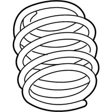 20903314 GM Coil Spring, Front Illustration 1 of 1