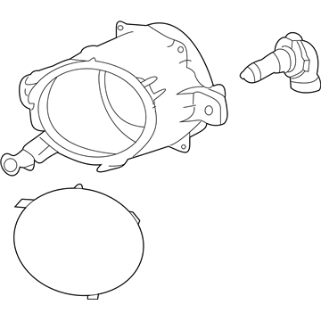 94708773 GM Fog Lamp Illustration 1 of 1