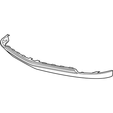 GM 20983415 Air Deflector, Front 20983415 GM Air Deflector, Front Illustration 1 of 1