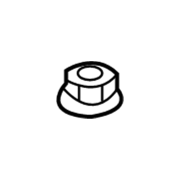 Chevy 11501106 Hold Down Nut