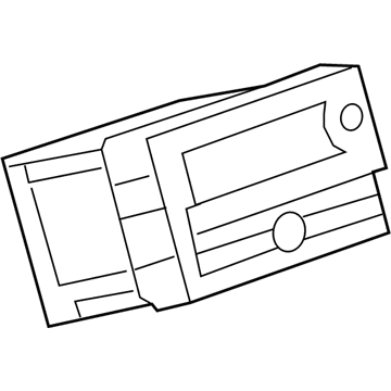 GM 25999294 Radio 25999294 GM Radio Illustration 1 of 1