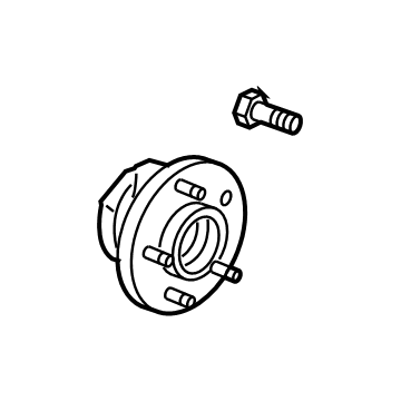Chevy 13552419 Front Hub & Bearing