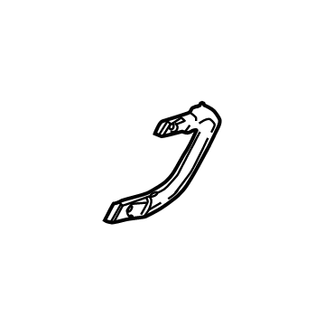 GM 84874068 Grip Handle, Jet Black, Passenger Side 84874068 GM Grip Handle, Jet Black, Passenger Side Illustration 1 of 1