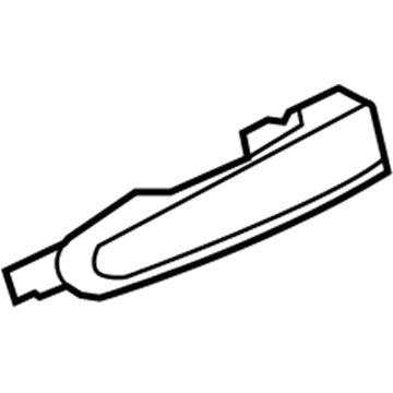Pontiac 92214647 Handle, Outside