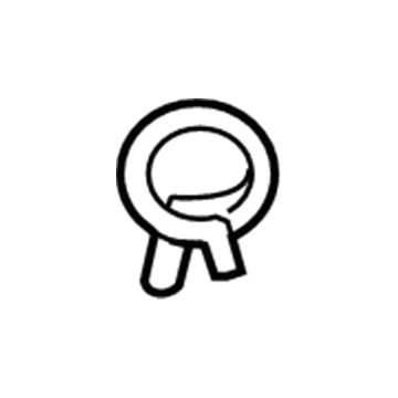 GM 92138974 Vacuum Hose Clamp 92138974 GM Vacuum Hose Clamp Illustration 1 of 1