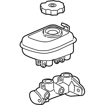 Pontiac Brake Master Cylinder Repair Kit - 92213566