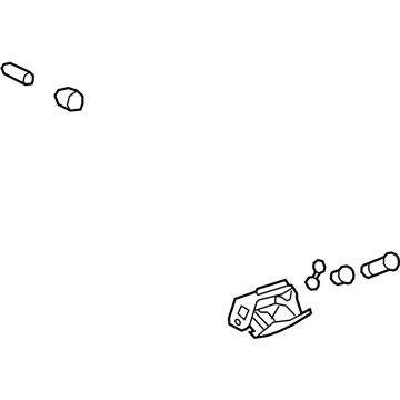GM 22780555 Rear Compartment, Titanium 22780555 GM Rear Compartment, Titanium Illustration 1 of 1