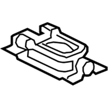 GM 20777827 Mount Plate 20777827 GM Mount Plate Illustration 1 of 1
