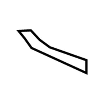 GM 25900696 Applique, Driver Side 25900696 GM Applique, Driver Side Illustration 1 of 1