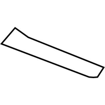 GM 22829333 Side Panel, Driver Side 22829333 GM Side Panel, Driver Side Illustration 1 of 1