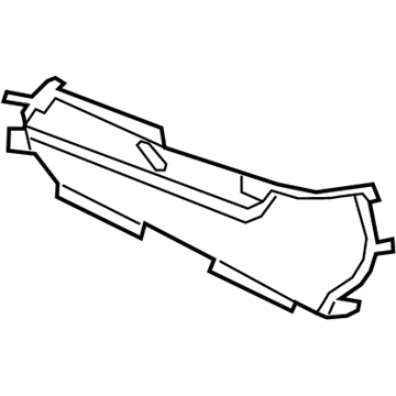 GM 25977112 Console Base, Front Driver Side 25977112 GM Console Base, Front Driver Side Illustration 1 of 1