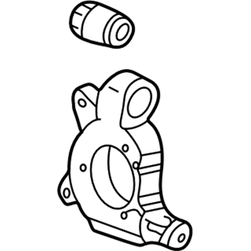 GM 18060685 Knuckle, Rear Passenger Side 18060685 GM Knuckle, Rear Passenger Side Illustration 1 of 1