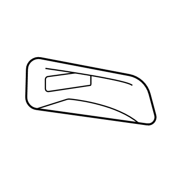 Chevy 84688634 Seat Belt Bezel