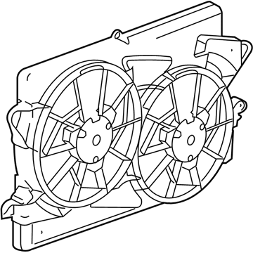 Chevy 19130590 Shroud