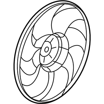 Chevy 19129814 Cooling Fan