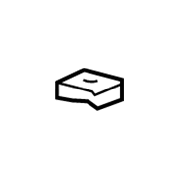 Chevy 11513599 High Mount Lamp Nut