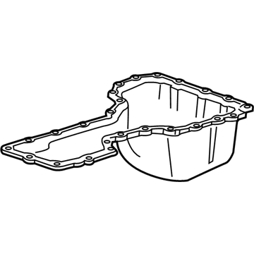 Chevy 12684562 Oil Pan