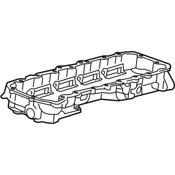 Chevy 12692968 Oil Pan