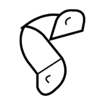 Chevy 20819413 Stabilizer Bar Clamp