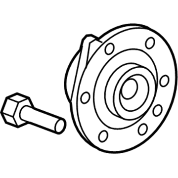 GMC 19434718 Front Hub & Bearing