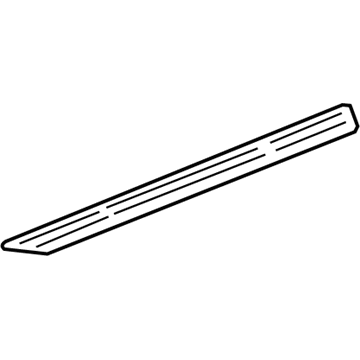 GM 84362787 Scuff Plate, Front 84362787 GM Scuff Plate, Front Illustration 1 of 1