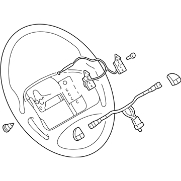 Chevy 15219846 Steering Wheel