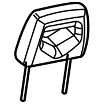 Pontiac 88994067 Headrest