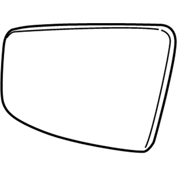 Buick 22811799 Mirror Glass