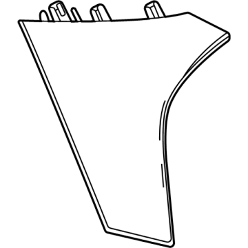 Chevy 26359839 Side Spoiler