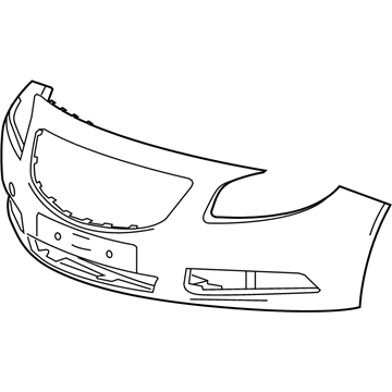 Buick Bumper Cover - 13243355