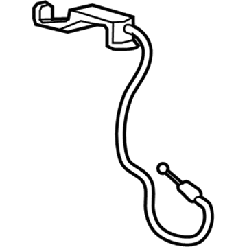Chevy Malibu Hood Release Cable - 84156352