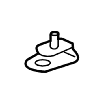 GM 11611435 Rocker Molding Retainer 11611435 GM Rocker Molding Retainer Illustration 1 of 1