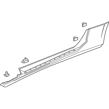 Chevy 23399024 Rocker Molding
