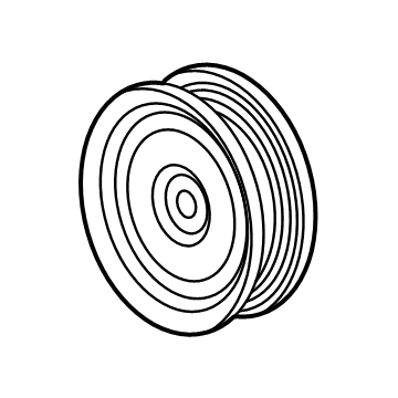Cadillac 12685910 Idler Pulley