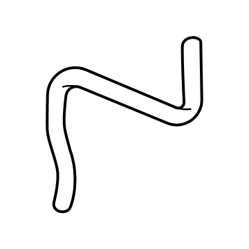 GM 84778762 Overflow Hose 84778762 GM Overflow Hose Illustration 1 of 1