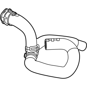GM 84778763 Heater Hose, Passenger Side 84778763 GM Heater Hose, Passenger Side Illustration 1 of 1