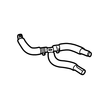 GM 84697672 Reservoir Hose 84697672 GM Reservoir Hose Illustration 1 of 1