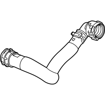 GM 84777358 Heater Hose, Driver Side 84777358 GM Heater Hose, Driver Side Illustration 1 of 1