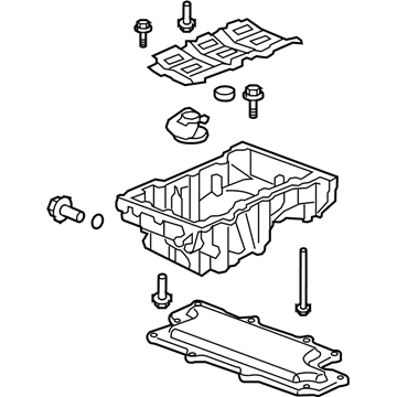 Chevy Oil Pan - 12641015