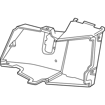 Cadillac 23336024 Air Inlet Baffle