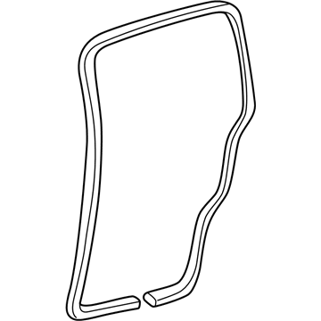 Chevy 10449199 Weatherstrip On Body