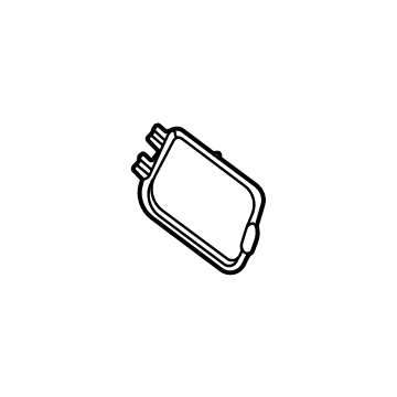 GM 84836537 Access Cover, Rear Driver Side 84836537 GM Access Cover, Rear Driver Side Illustration 1 of 1