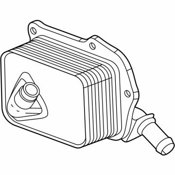 GM 12695775 Cooler, Engine Oil Cooler 12695775 GM Cooler, Engine Oil Cooler Illustration 1 of 1