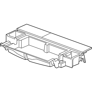 Buick 15930167 Compartment Box