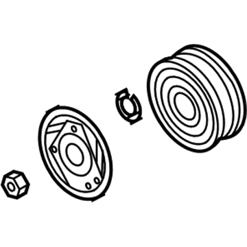 Chevy Aveo A/C Compressor Clutch - 96408442