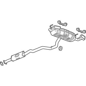 Chevy 85154372 Muffler & Pipe