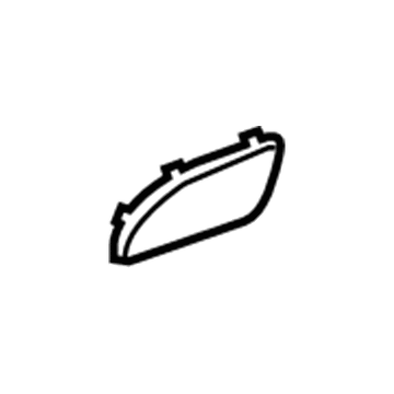 GM 15805457 Speaker Grille, Passenger Side 15805457 GM Speaker Grille, Passenger Side Illustration 1 of 1