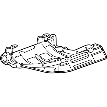 GM 84120326 Seat Frame, Rear 84120326 GM Seat Frame, Rear Illustration 1 of 1