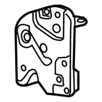 GM 84120245 Latch, Rear 84120245 GM Latch, Rear Illustration 1 of 1