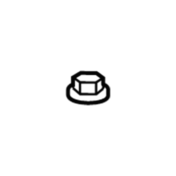 Chevy 11546868 Door Trim Panel Nut